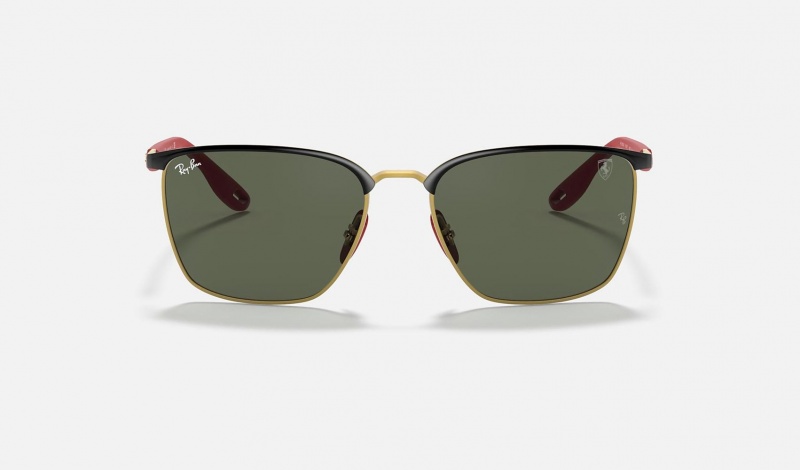 Ray Ban RB3673m Scuderia Ferrari Collection Men's Sunglasses Green | 23468-IGJK