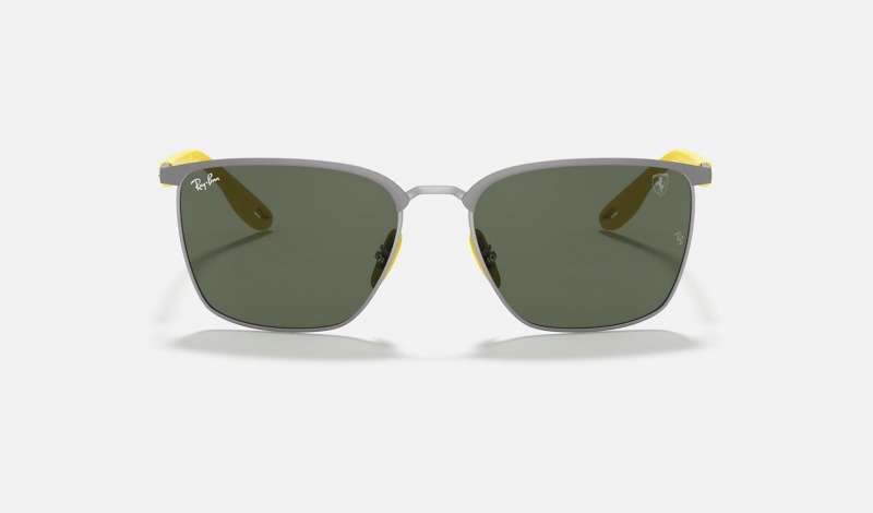 Ray Ban RB3673m Scuderia Ferrari Collection Men's Sunglasses Green | 73258-HQYI