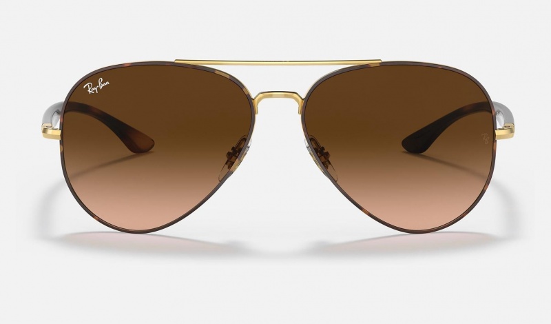 Ray Ban RB3675 Men's Sunglasses Brown | 10943-OPST