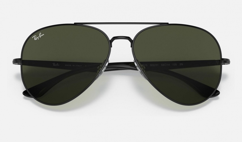 Ray Ban RB3675 Men's Sunglasses Green | 76421-FPHN