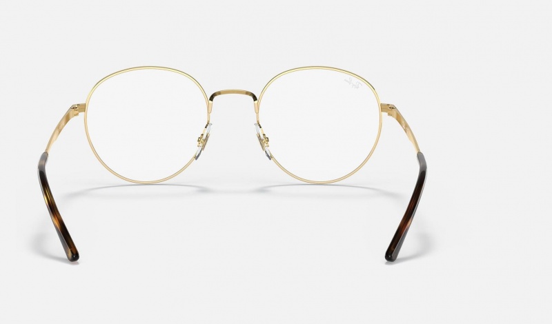 Ray Ban RB3681 Optics Men's Eyeglasses Gold | 54281-QWZT