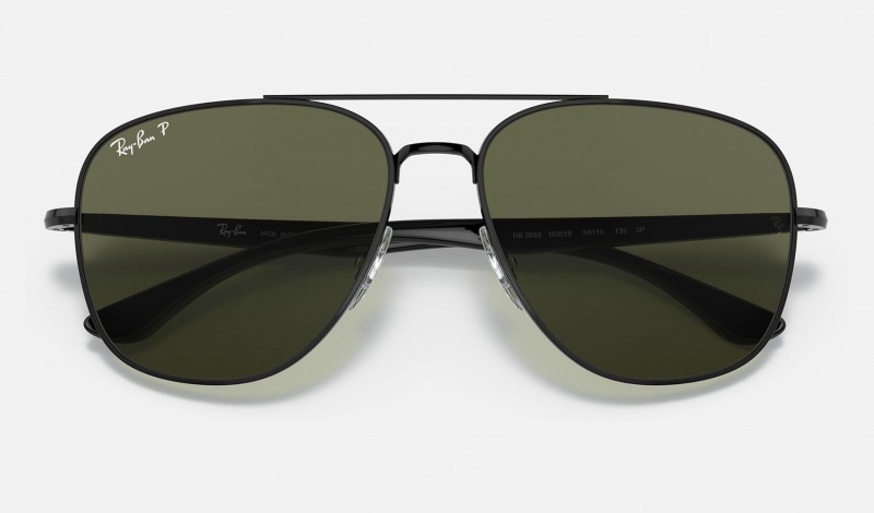 Ray Ban RB3683 Men's Sunglasses Green | 62705-WDGO