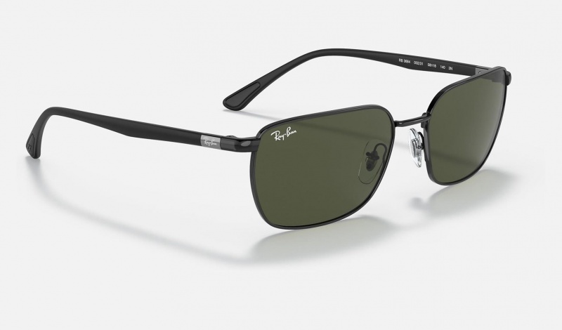 Ray Ban RB3684 Men's Sunglasses Green | 94635-NUIG