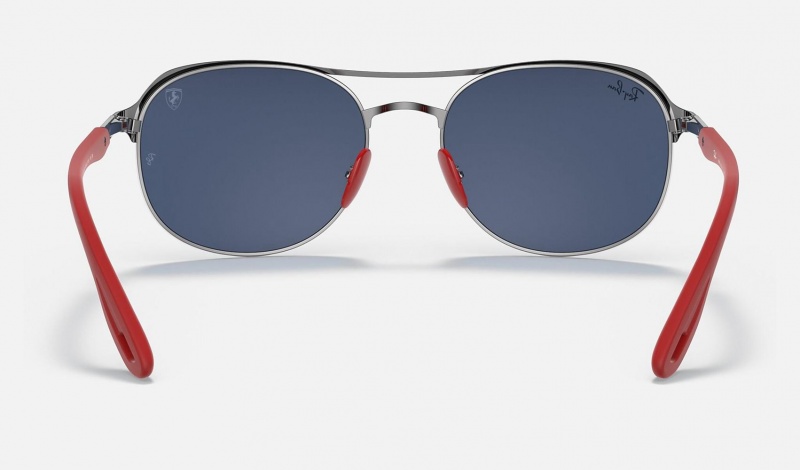 Ray Ban RB3685m Scuderia Ferrari Collection Women's Sunglasses Blue | 16594-EYTI