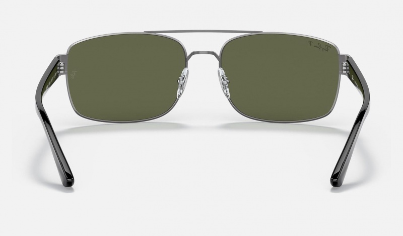 Ray Ban RB3687 Men's Sunglasses Green | 57124-LSWX