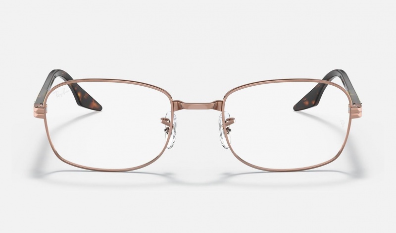 Ray Ban RB3690 Optics Men's Eyeglasses Copper | 83270-QATE