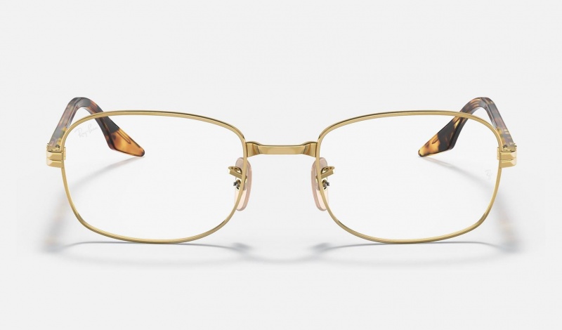 Ray Ban RB3690 Optics Men's Eyeglasses Gold | 09152-HCPI