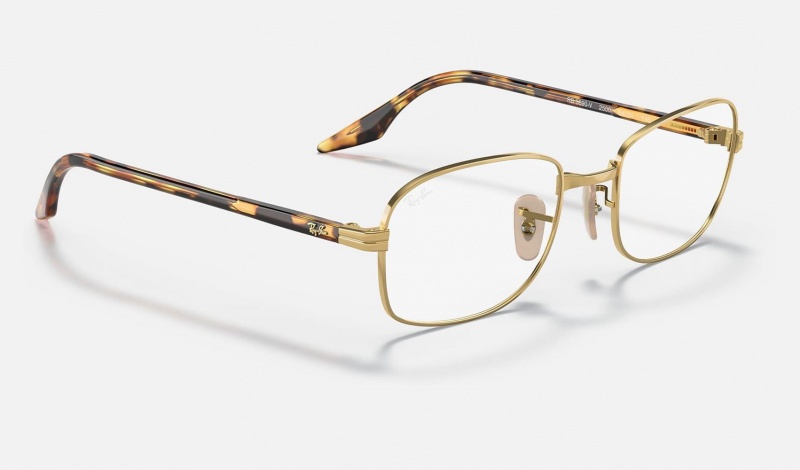 Ray Ban RB3690 Optics Men's Eyeglasses Gold | 09152-HCPI