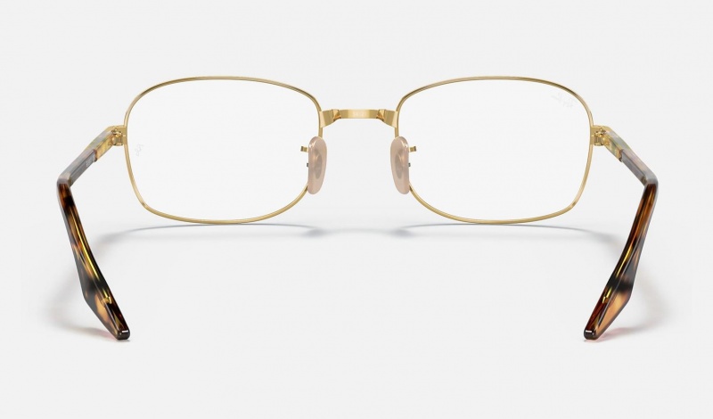 Ray Ban RB3690 Optics Men's Eyeglasses Gold | 09152-HCPI