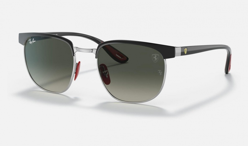 Ray Ban RB3698m Scuderia Ferrari Collection Men\'s Sunglasses Grey | 51380-WBZC