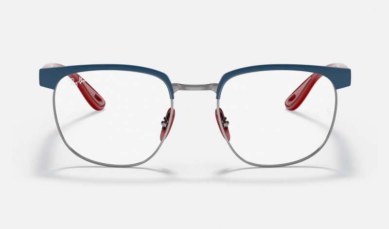 Ray Ban RB3698vm Scuderia Ferrari Collection Women's Eyeglasses Blue | 16235-JIZP