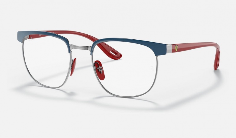 Ray Ban RB3698vm Scuderia Ferrari Collection Women\'s Eyeglasses Blue | 16235-JIZP