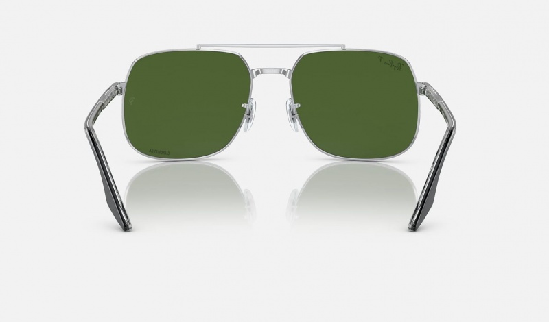 Ray Ban RB3699 Men's Sunglasses Green | 40963-EZKL