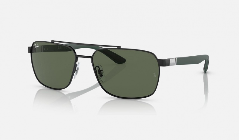 Ray Ban RB3701 Men\'s Sunglasses Green | 50216-KFUD