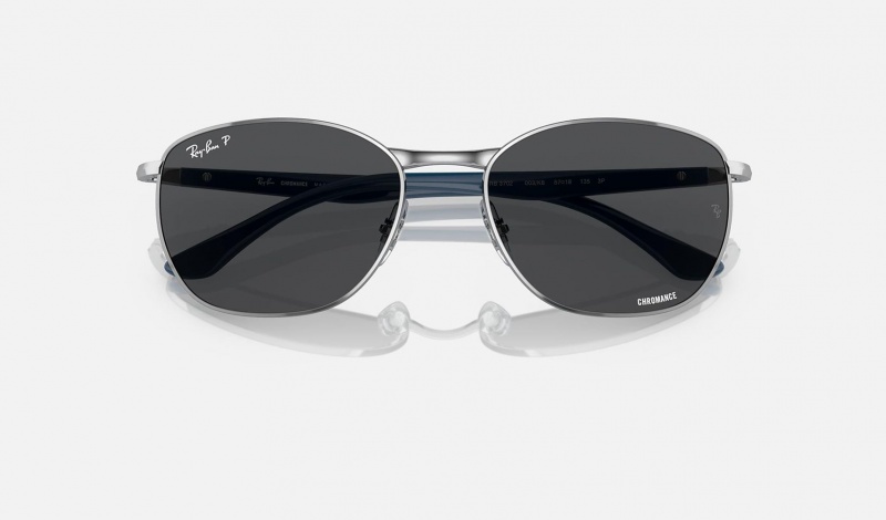 Ray Ban RB3702 Men's Sunglasses Grey | 82156-ZQYJ