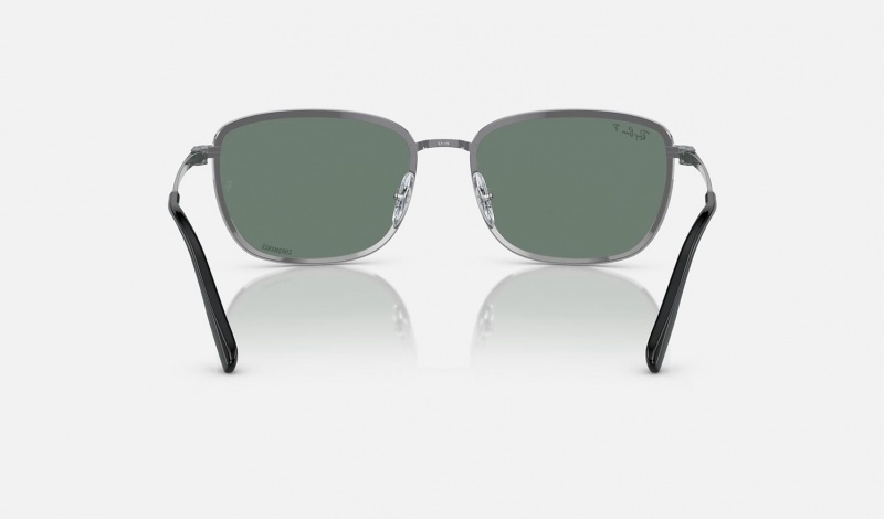 Ray Ban RB3705 Chromance Men's Sunglasses Grey | 15028-PUJD