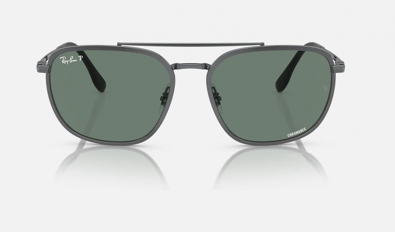 Ray Ban RB3708 Chromance Men's Sunglasses Grey | 17396-BZDU