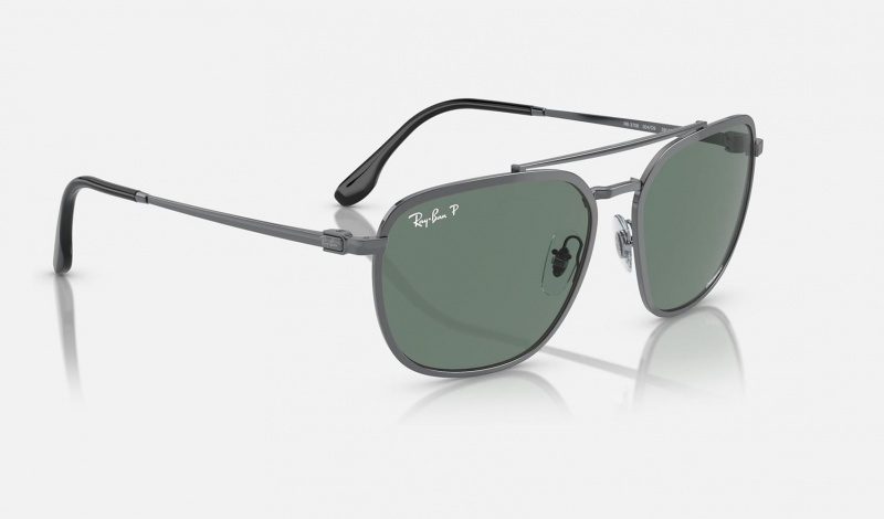 Ray Ban RB3708 Chromance Men's Sunglasses Grey | 17396-BZDU