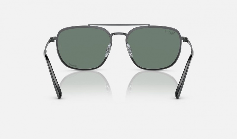 Ray Ban RB3708 Chromance Men's Sunglasses Grey | 17396-BZDU