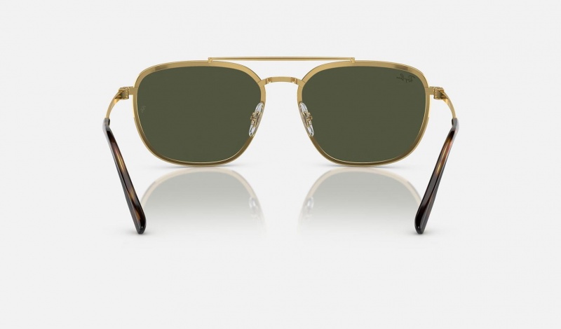 Ray Ban RB3708 Men's Sunglasses Green | 93254-OKEX