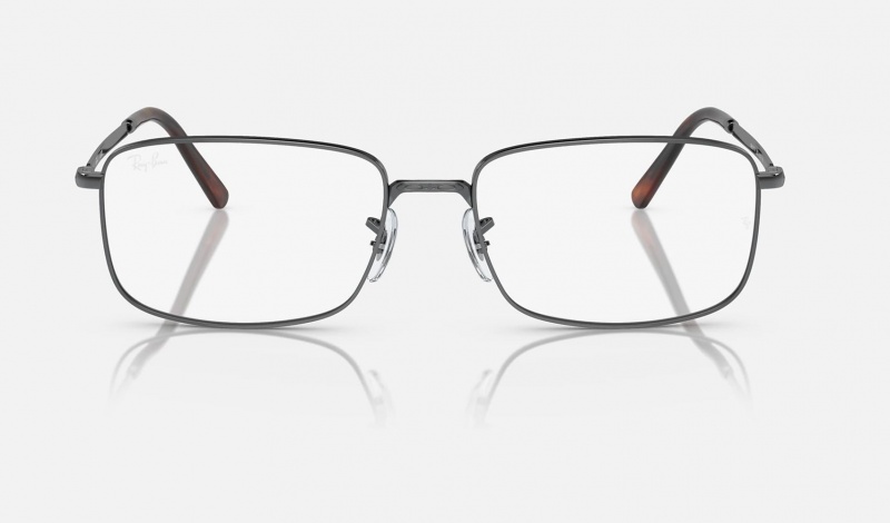 Ray Ban RB3717 Optics Men's Eyeglasses Grey | 07456-JHUR