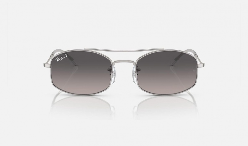 Ray Ban RB3719 Men's Sunglasses Grey | 18632-KHNB