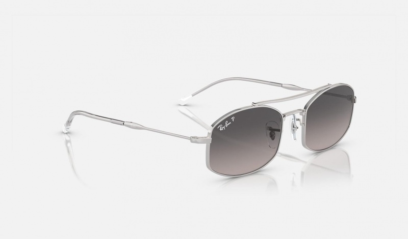 Ray Ban RB3719 Men's Sunglasses Grey | 18632-KHNB