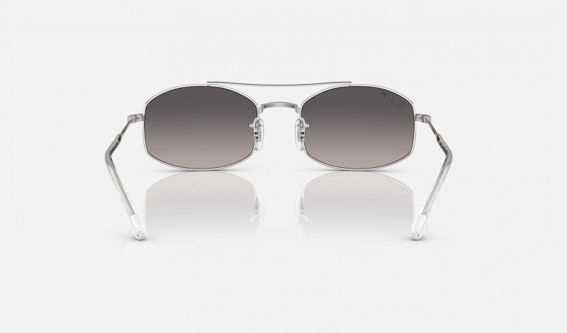 Ray Ban RB3719 Men's Sunglasses Grey | 18632-KHNB