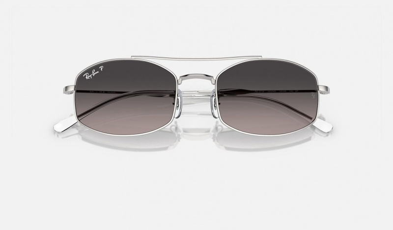 Ray Ban RB3719 Men's Sunglasses Grey | 18632-KHNB