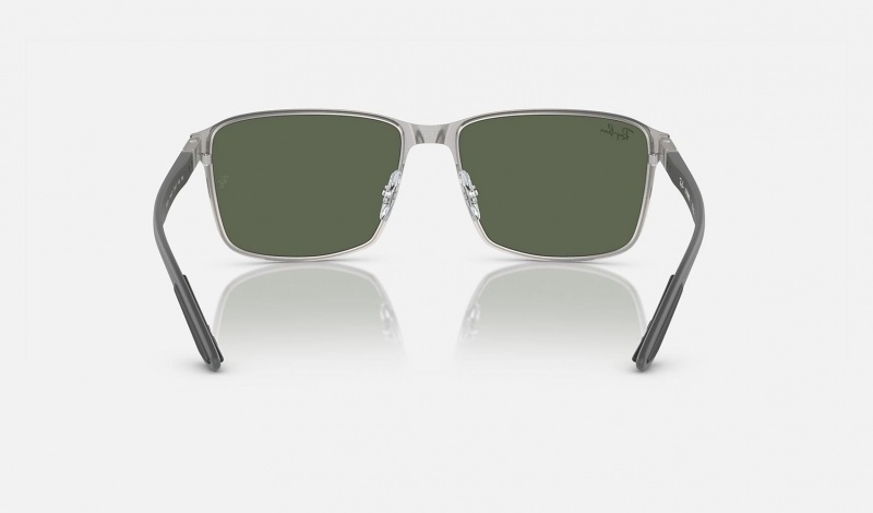 Ray Ban RB3721 Men's Sunglasses Green | 97142-OHSF