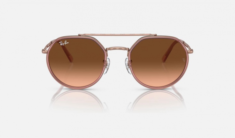 Ray Ban RB3765 Men's Sunglasses Brown | 34875-MXKI