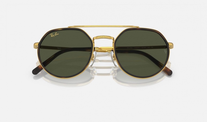 Ray Ban RB3765 Women's Sunglasses Green | 23958-JVZP