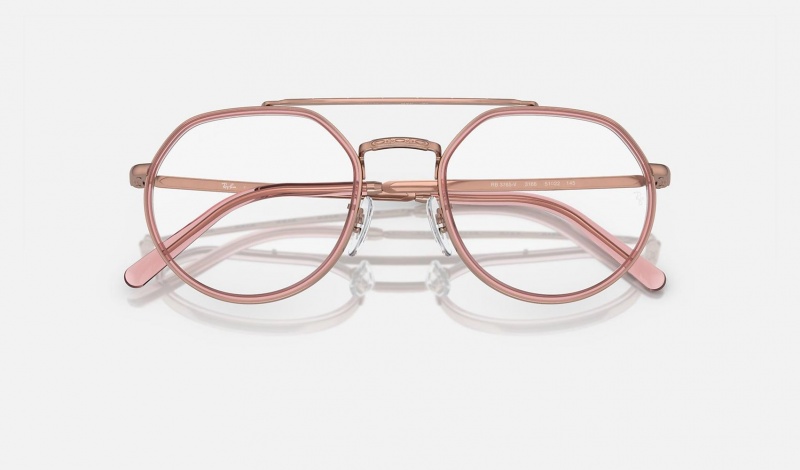 Ray Ban RB3765v Optics Men's Eyeglasses Copper | 29834-QOCH