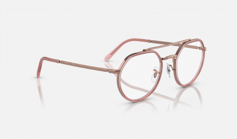 Ray Ban RB3765v Optics Women's Eyeglasses Copper | 14920-DGAN