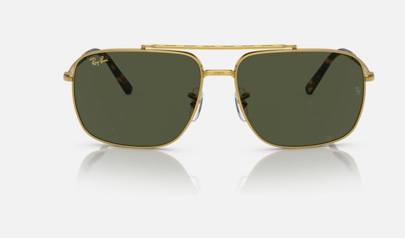 Ray Ban RB3796 Men's Sunglasses Green | 46975-DCGK