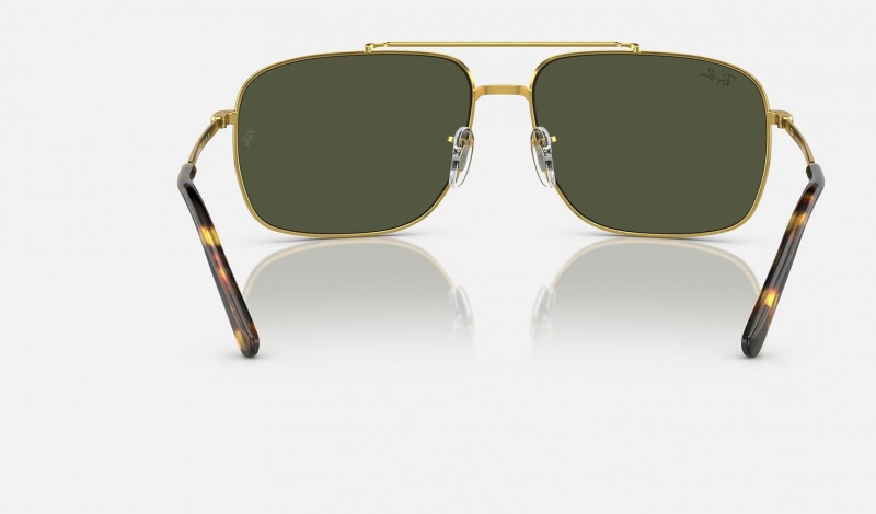 Ray Ban RB3796 Men's Sunglasses Green | 46975-DCGK