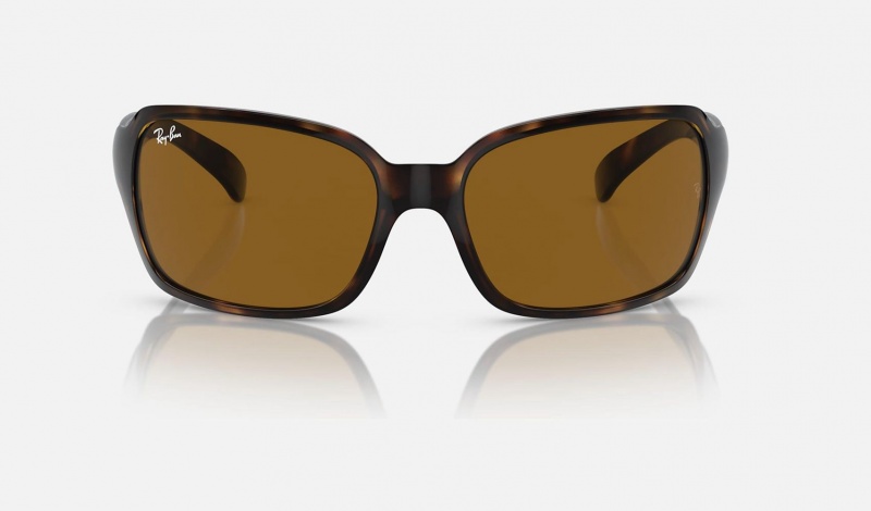 Ray Ban RB4068 Women's Sunglasses Brown | 42178-NQAU