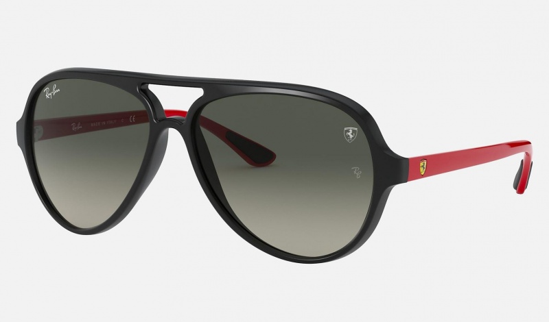 Ray Ban RB4125m Scuderia Ferrari Collection Women's Sunglasses Grey | 24598-RINP