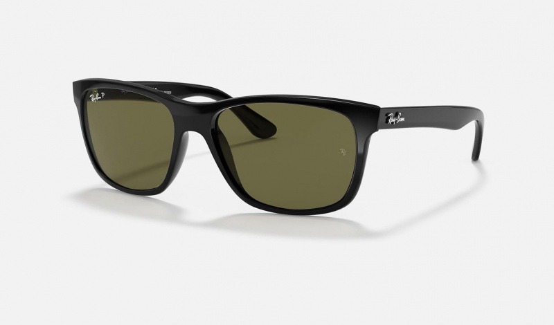 Ray Ban RB4181 Men\'s Sunglasses Green | 85470-FKWL