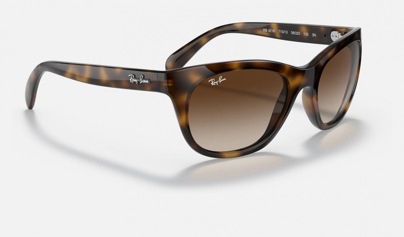 Ray Ban RB4216 Women's Sunglasses Brown | 76928-FWNS