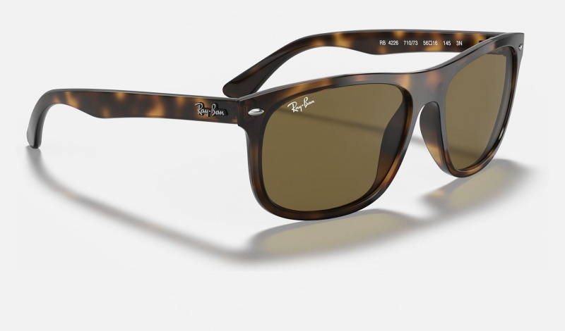 Ray Ban RB4226 Men's Sunglasses Brown | 05874-WRQZ