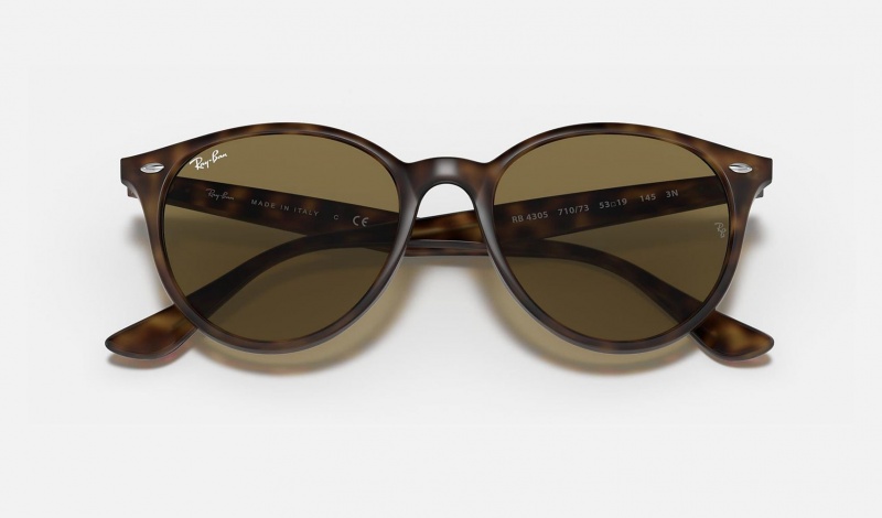 Ray Ban RB4305 Men's Sunglasses Brown | 03752-IXQN