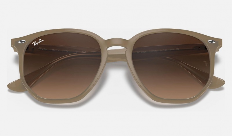 Ray Ban RB4306 Women's Sunglasses Brown | 63295-OBWS