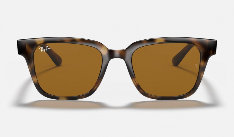 Ray Ban RB4323 Men's Sunglasses Brown | 46780-LFWA