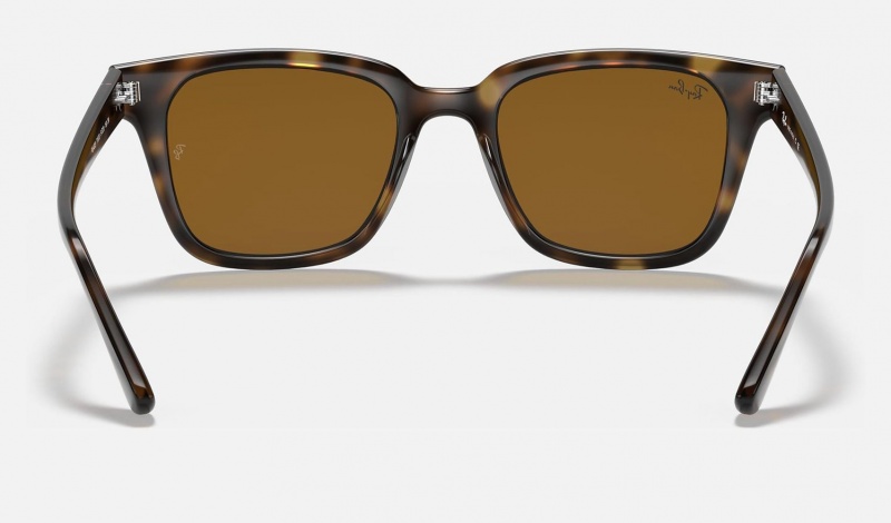 Ray Ban RB4323 Men's Sunglasses Brown | 46780-LFWA