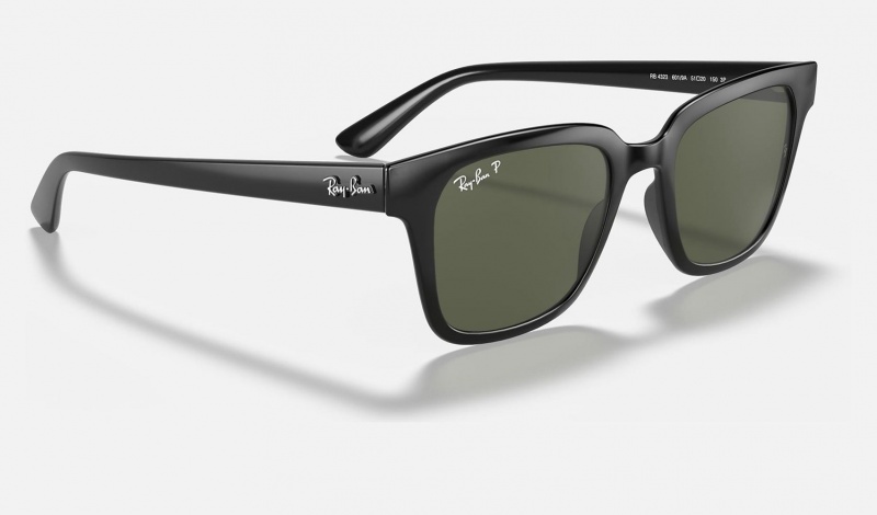 Ray Ban RB4323 Men's Sunglasses Green | 14039-TRHN