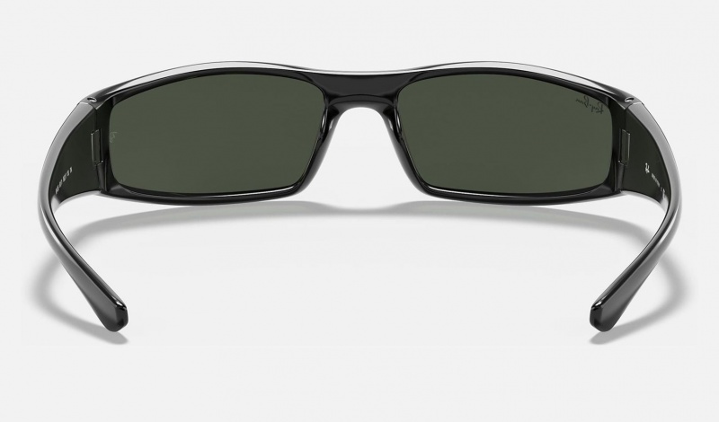 Ray Ban RB4335 Men's Sunglasses Green | 67594-SNMT