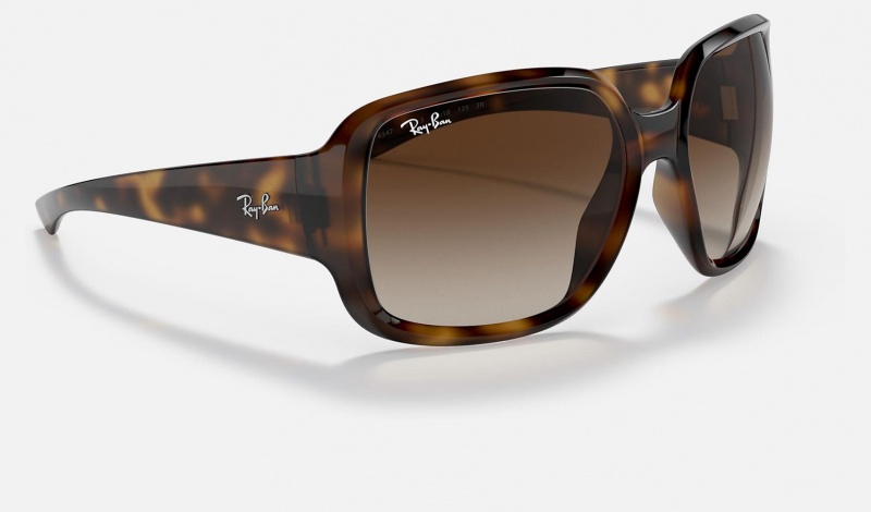 Ray Ban RB4347 Women's Sunglasses Brown | 48527-NAFC