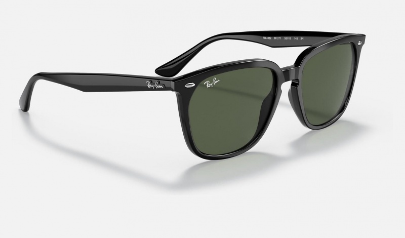 Ray Ban RB4362 Men's Sunglasses Green | 64018-EIRN