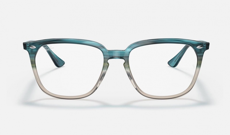 Ray Ban RB4362 Optics Men's Eyeglasses Turquoise | 94815-PFZH